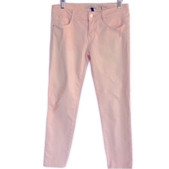 Denim - Zara Women's Pink Denim Jeans Sz 6